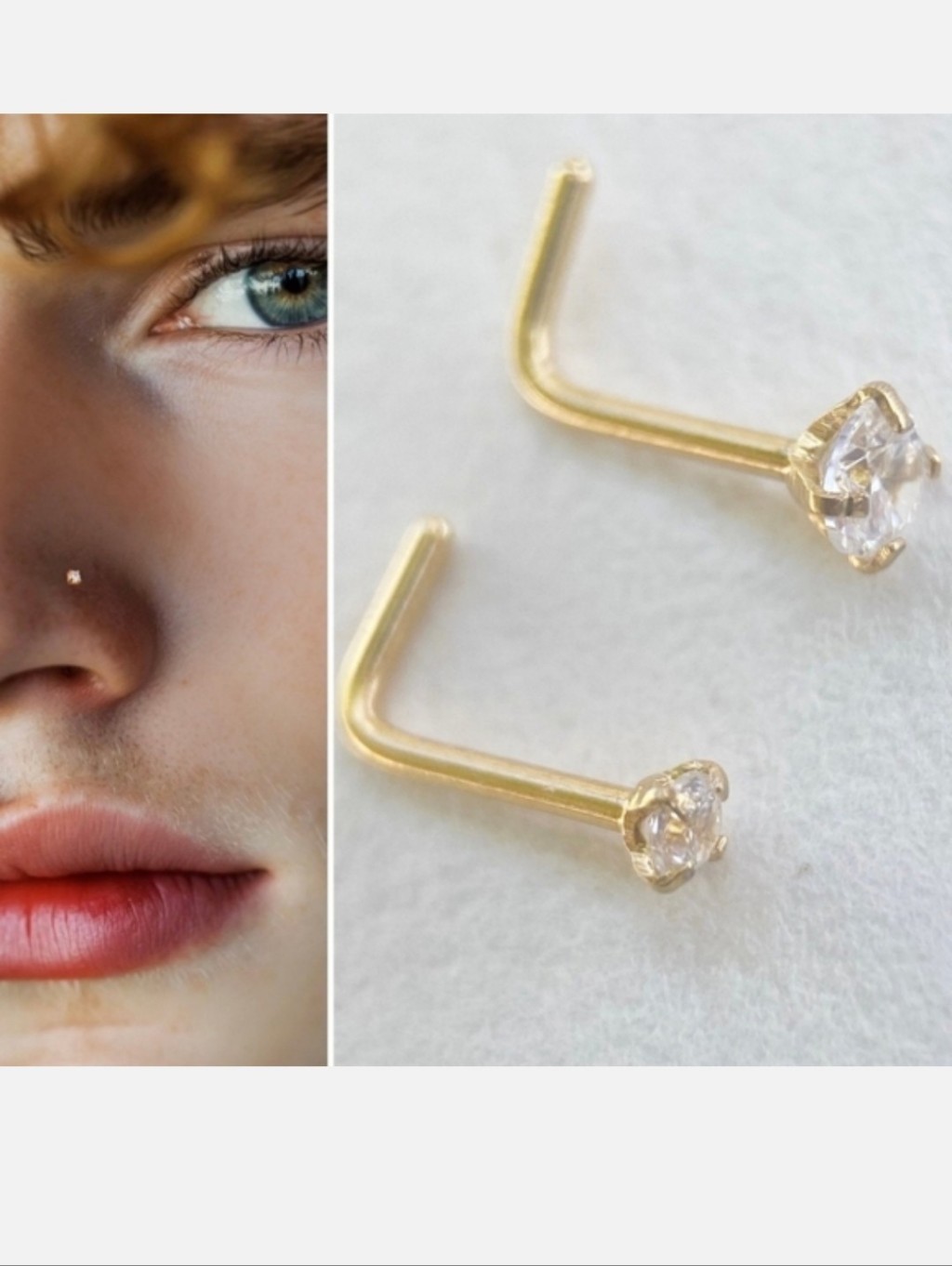 2 Nose Rings